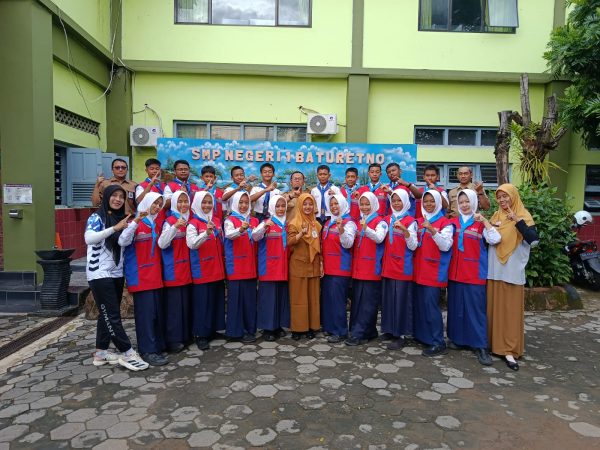 SMP Negeri 1 Baturetno Sabet Juara Tiga Jumbara